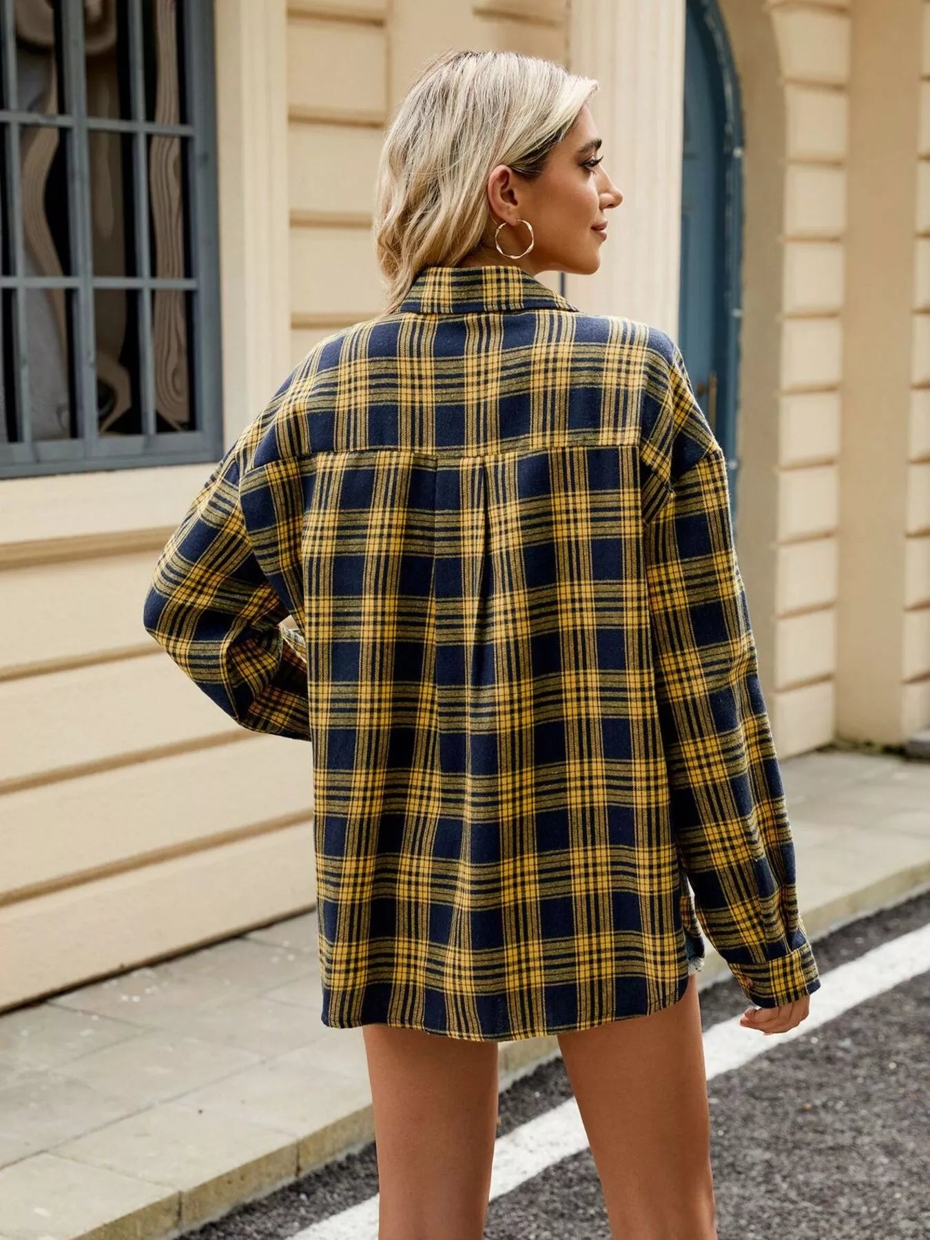 Plaid Button Up Shirt
