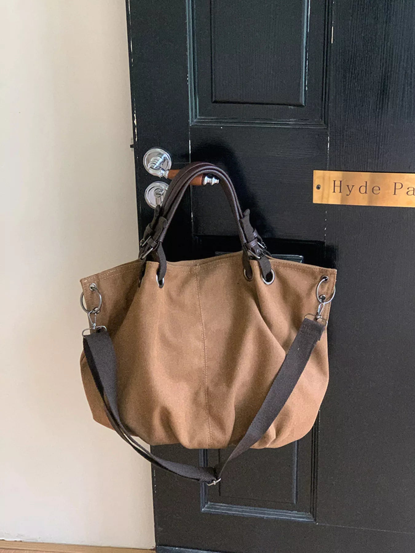 Adjustable Strap Tote Bag