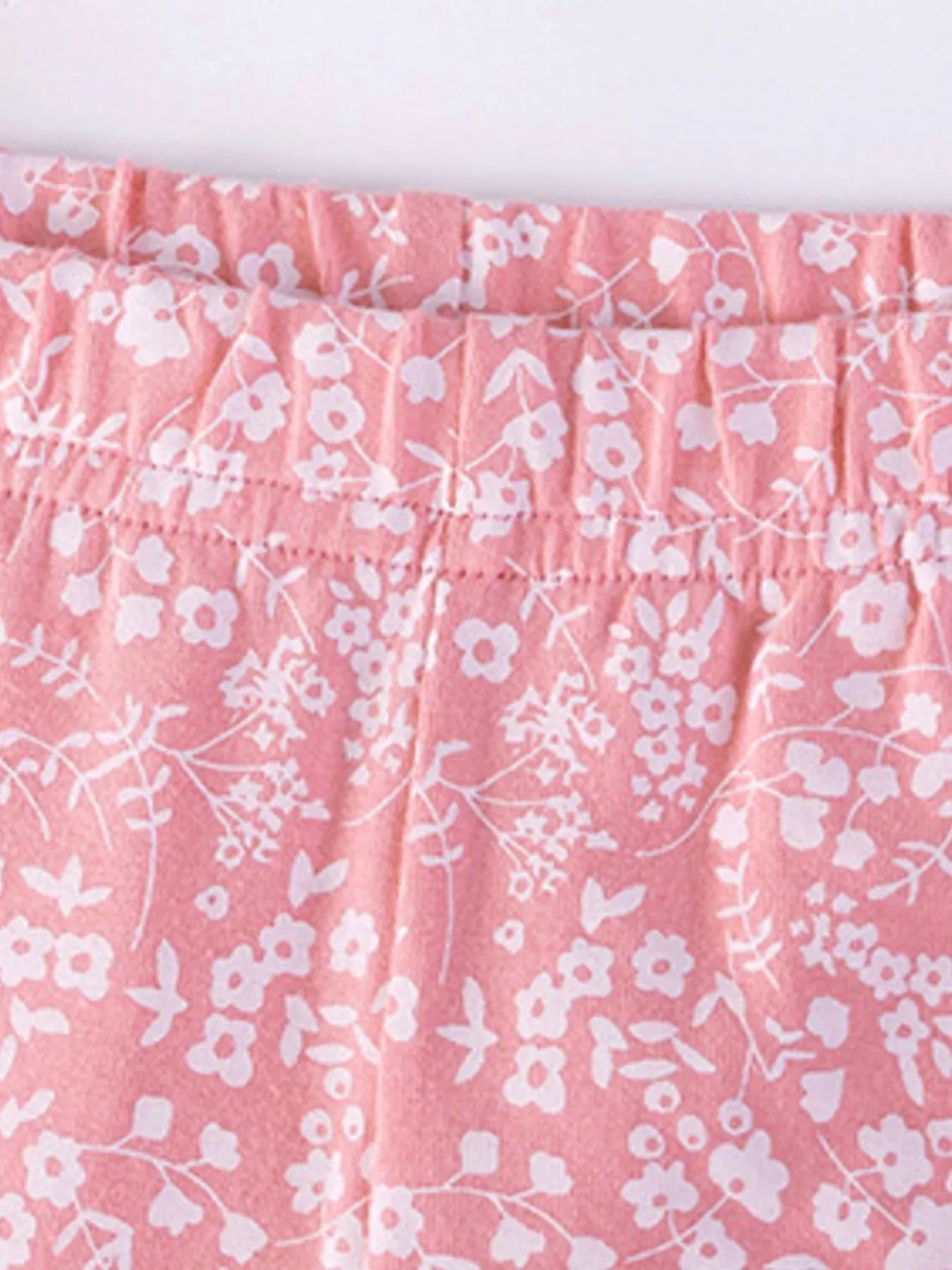 Children's Adorable Bunny Graphic Sweatshirt and Leggings Set