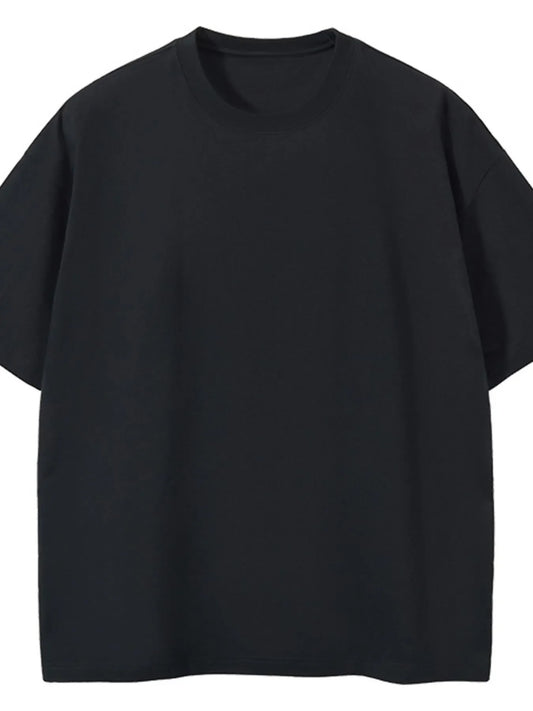Men's Full Size Round Neck Short Sleeve T-Shirt Plus Size