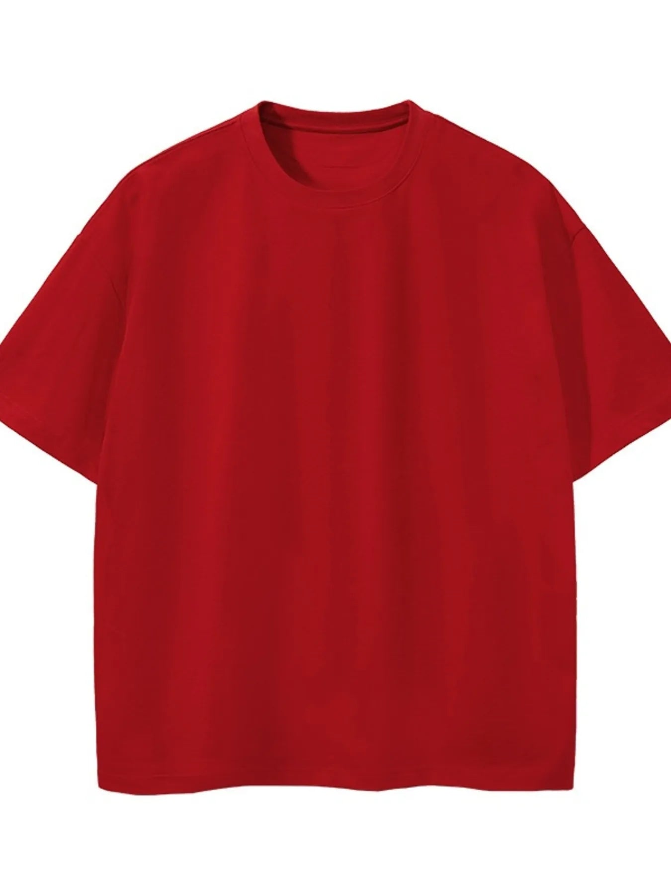 Men's Full Size Round Neck Short Sleeve T-Shirt Plus Size