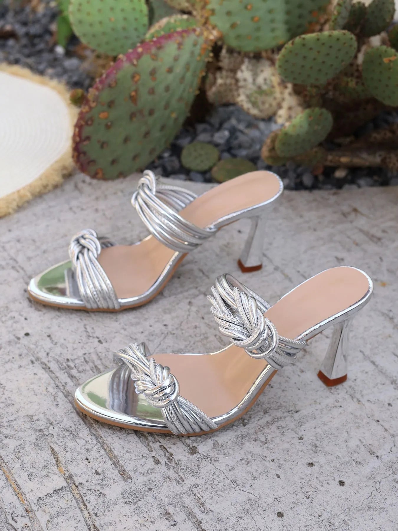 Open Toe High Heel Sandals