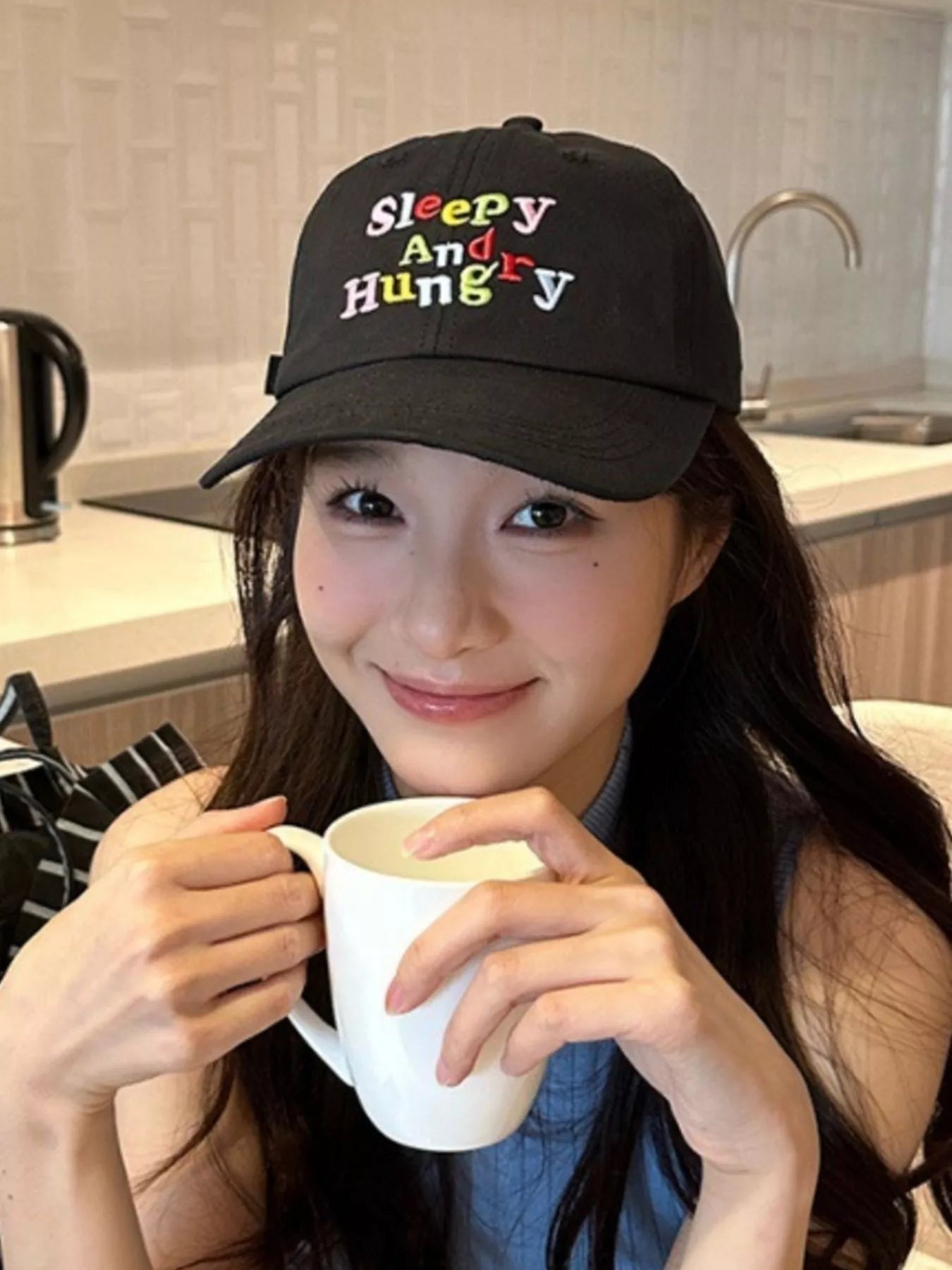 Letter Embroidered Baseball Cap