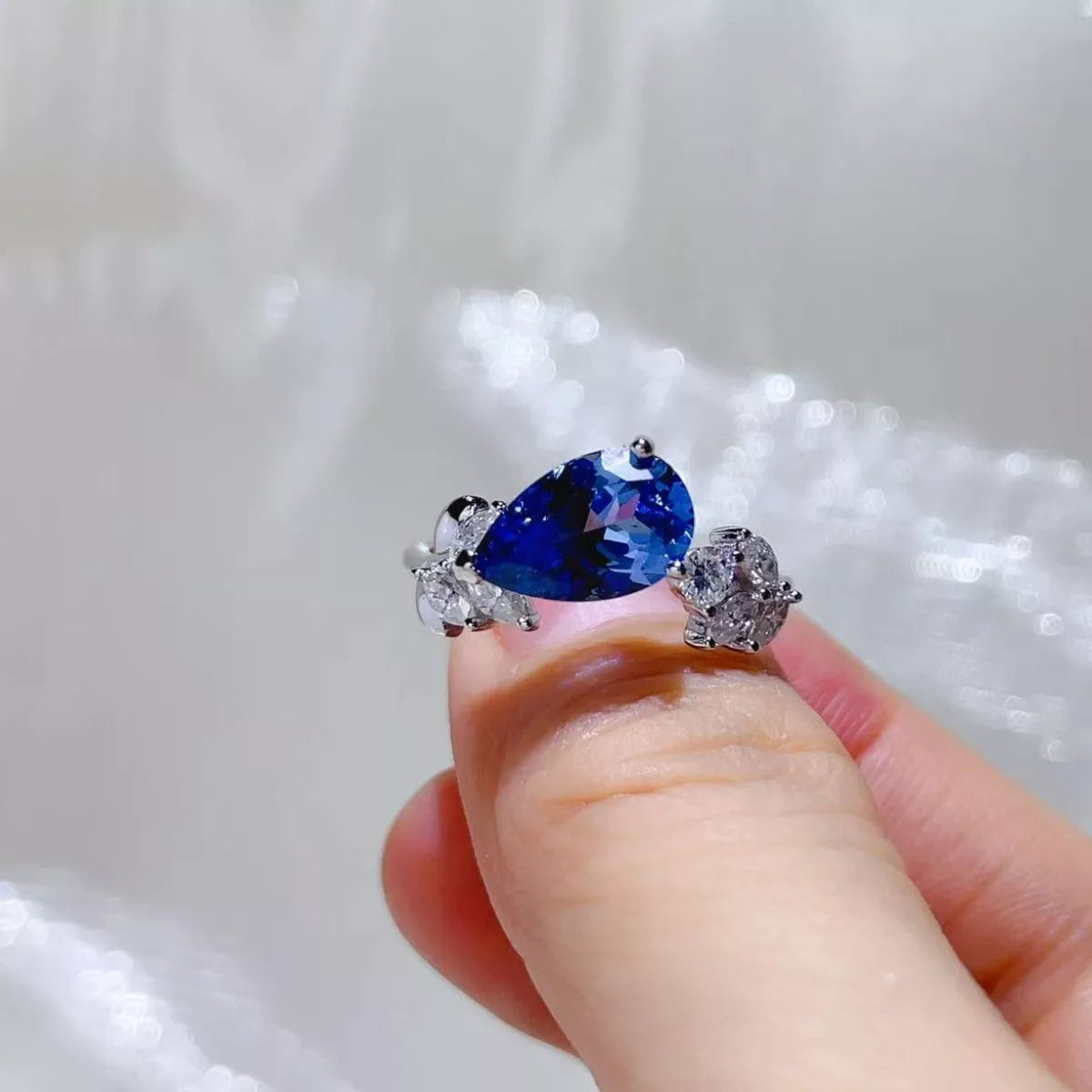 3 Carat Moissanite 925 Sterling Silver Ring
