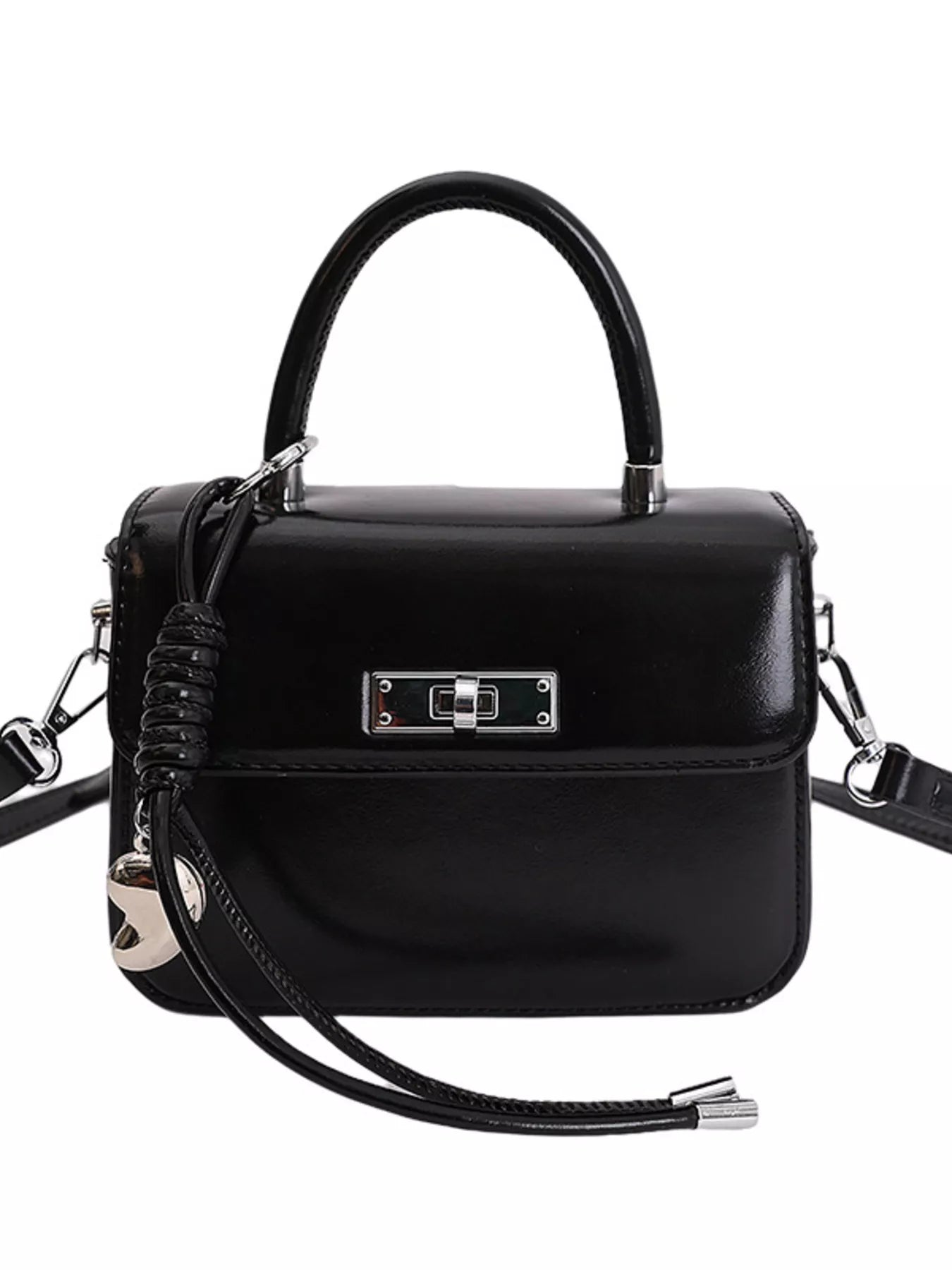 Top-Handle Crossbody Bag