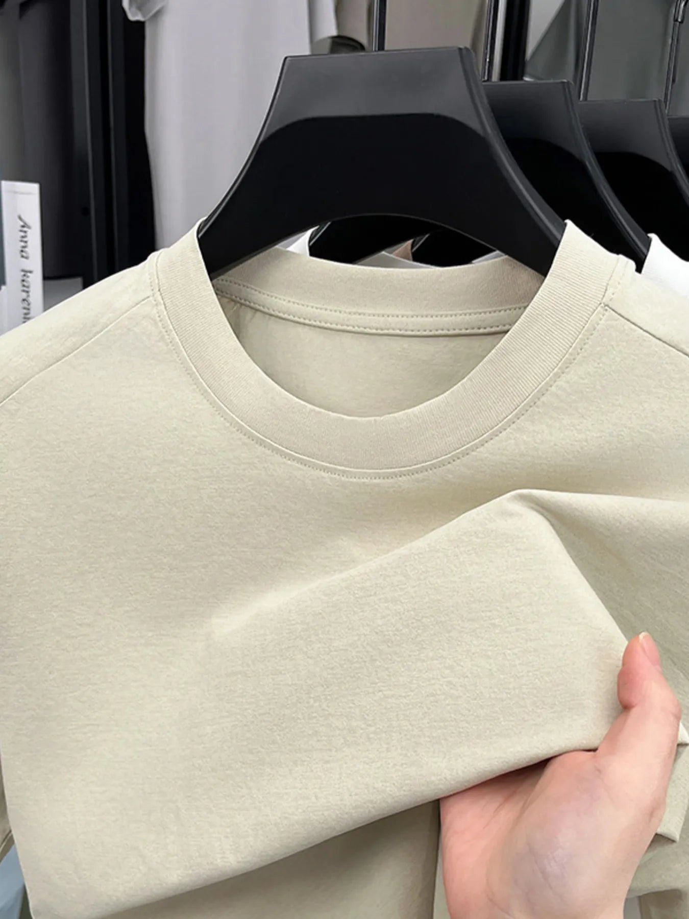 Men's Plus Size Round Neck Short Sleeve T-Shirt