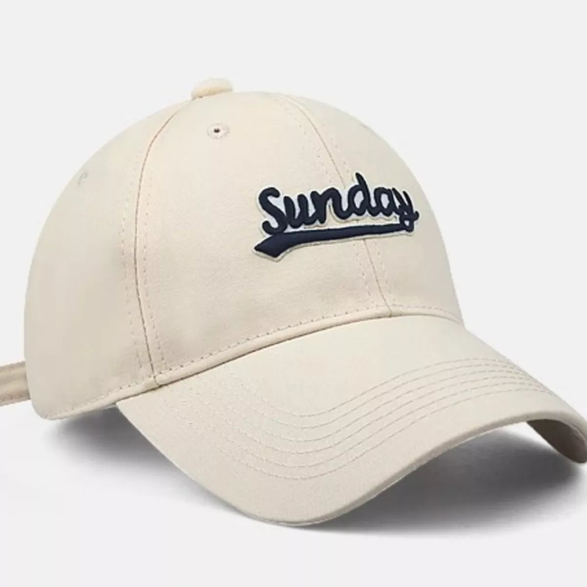 Casual "Sunday" Embroidered Baseball Cap