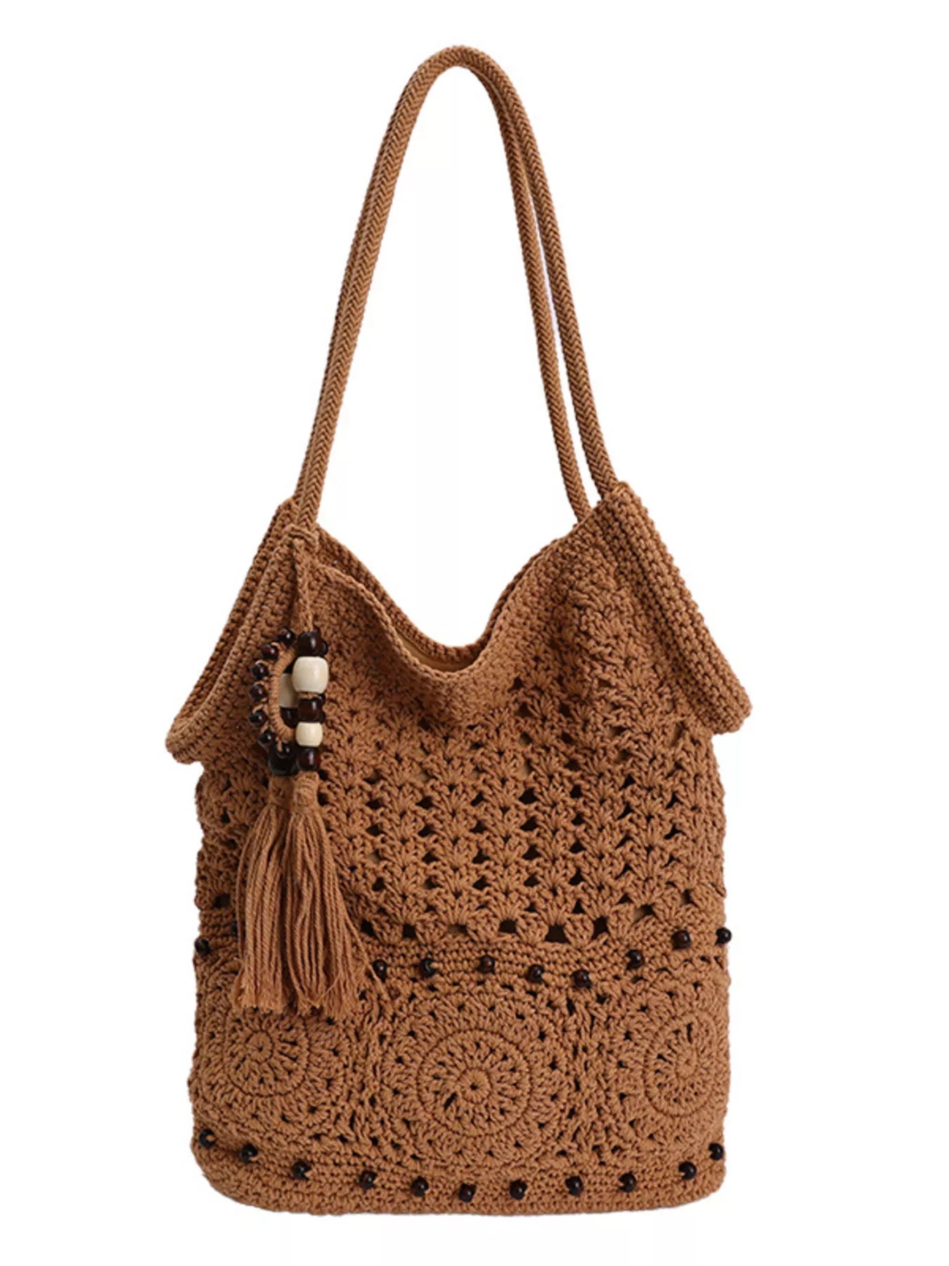 Crochet Knit Shoulder Bag