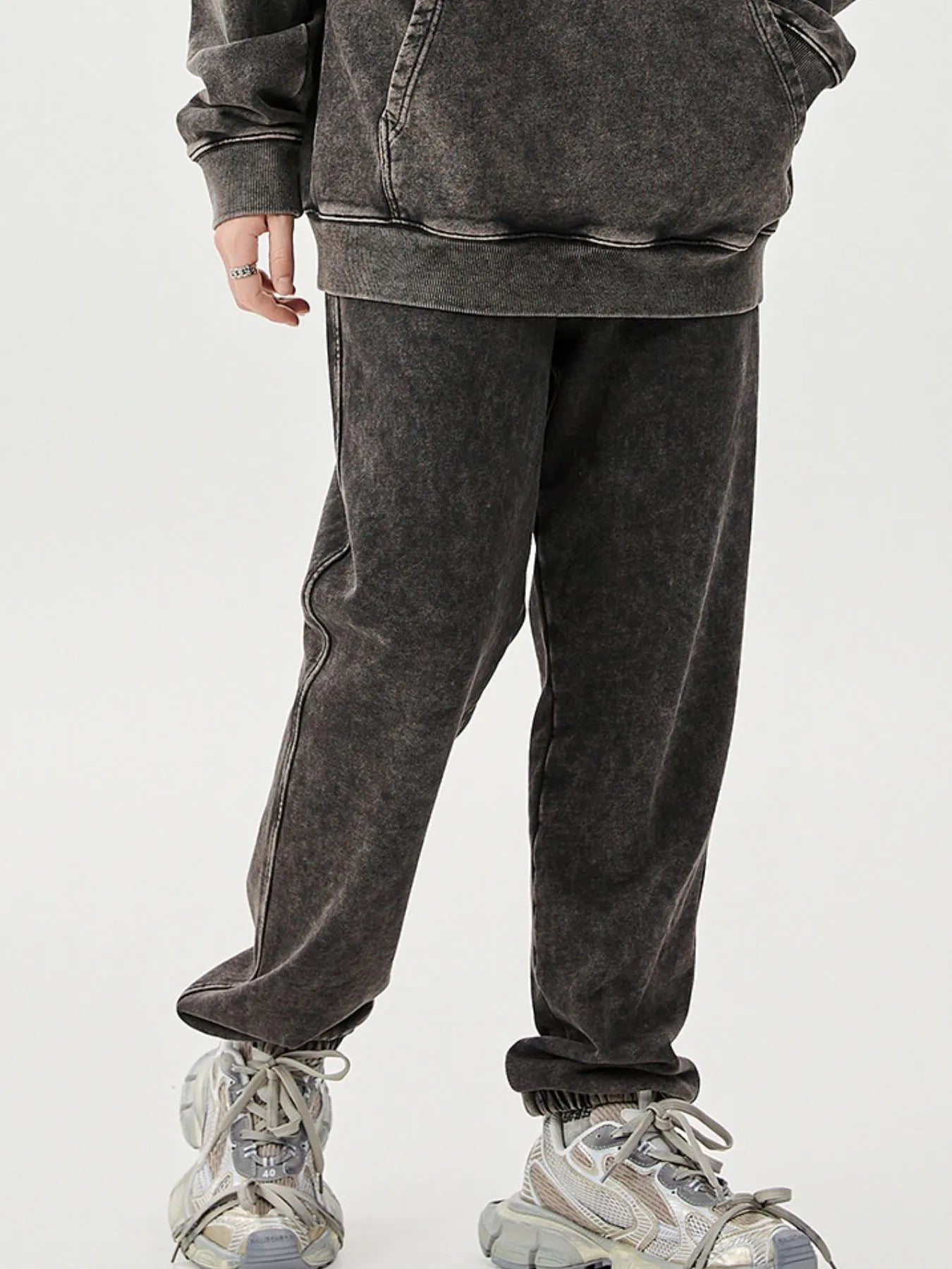 Men's Washed Loose Fit Pants