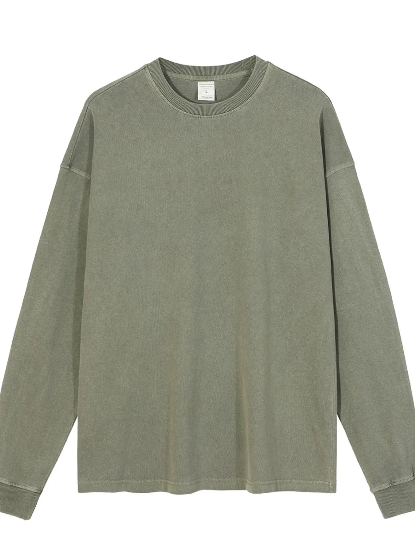 Men's Oversized Long Sleeve Casual T-Shirt