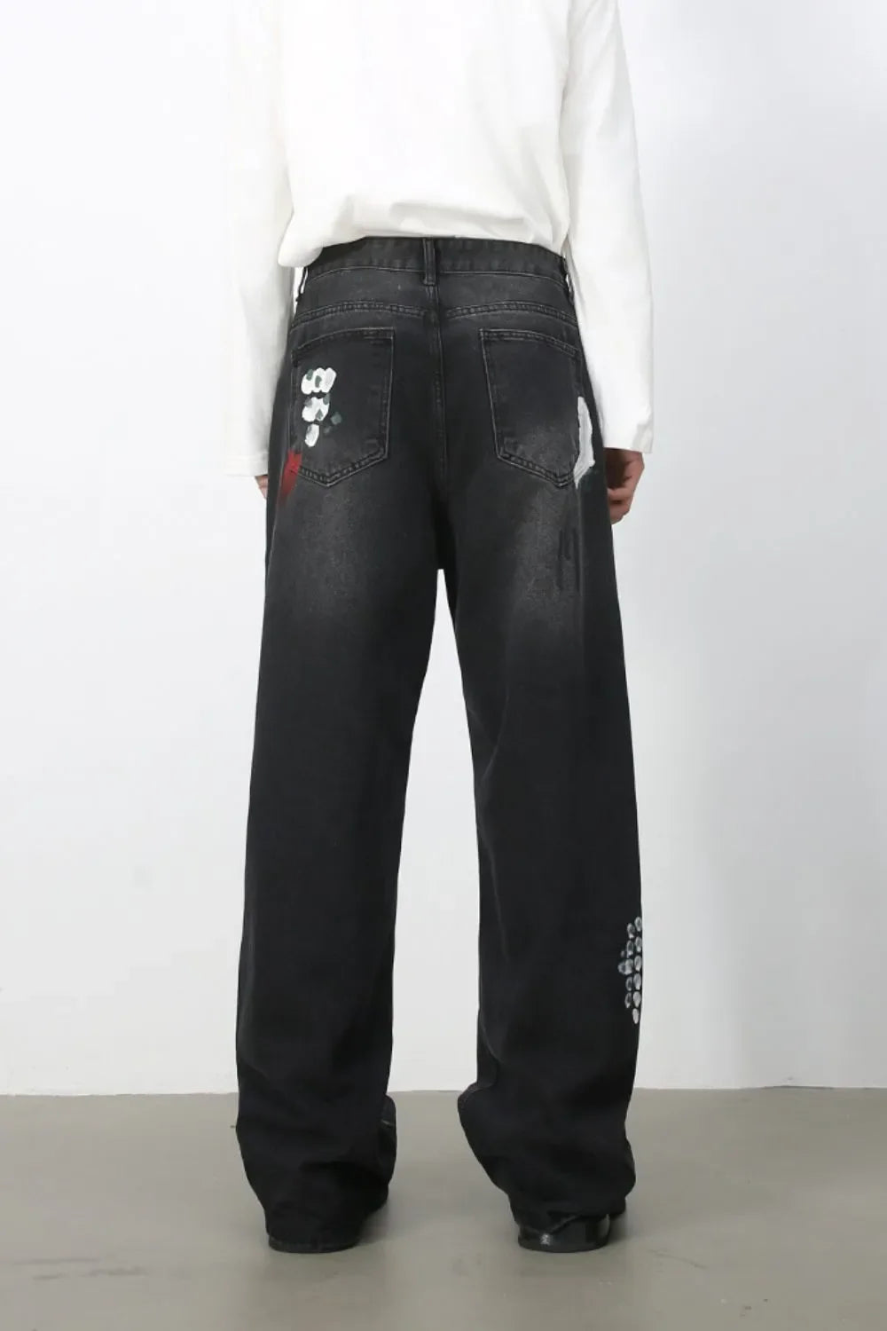 Men's Paint Loose Jeans