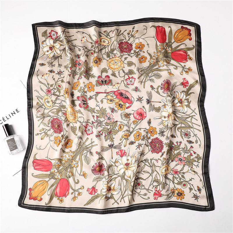 Decorative scarf silk scarf (See size chart where applicable)