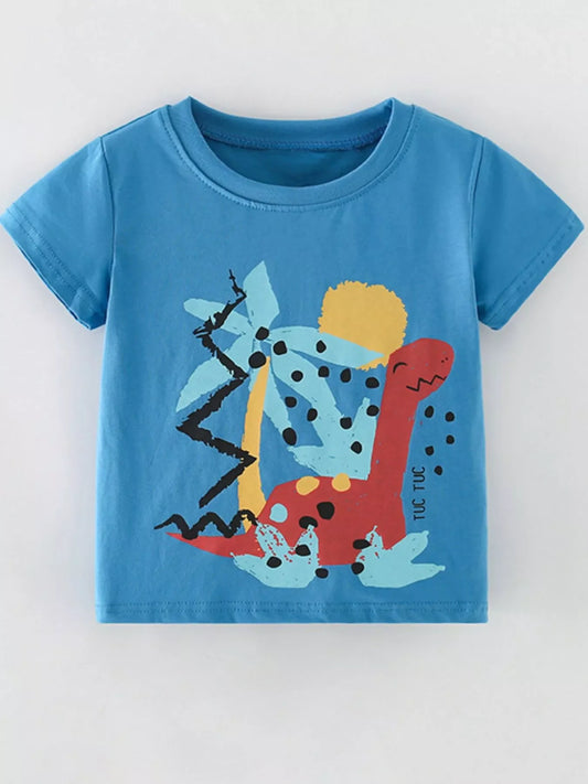 Children's Dinosaur Short Sleeve T-Shirt