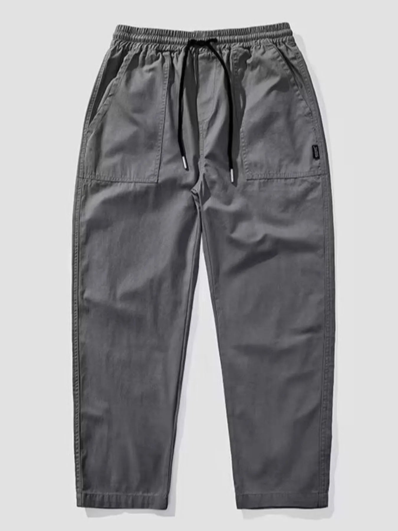 Men's Plus Size Drawstring Wide Leg Pants