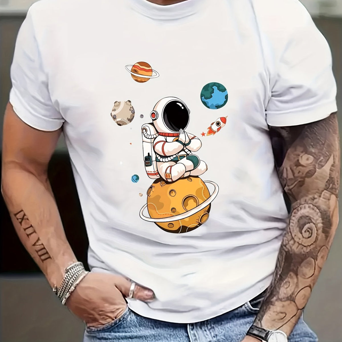 Men’s Astronaut Graphic Shirt