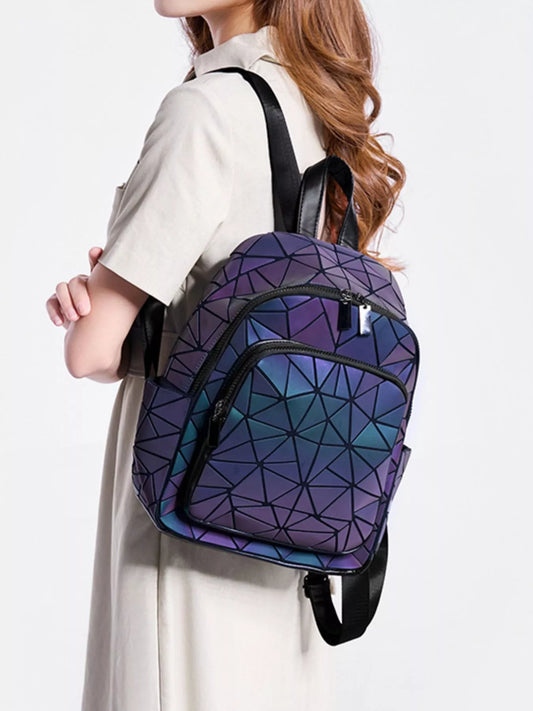 Geometric Backpack Bag