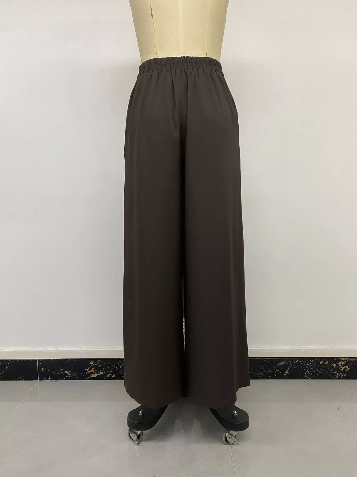 High-Waisted Wide-Leg Pants