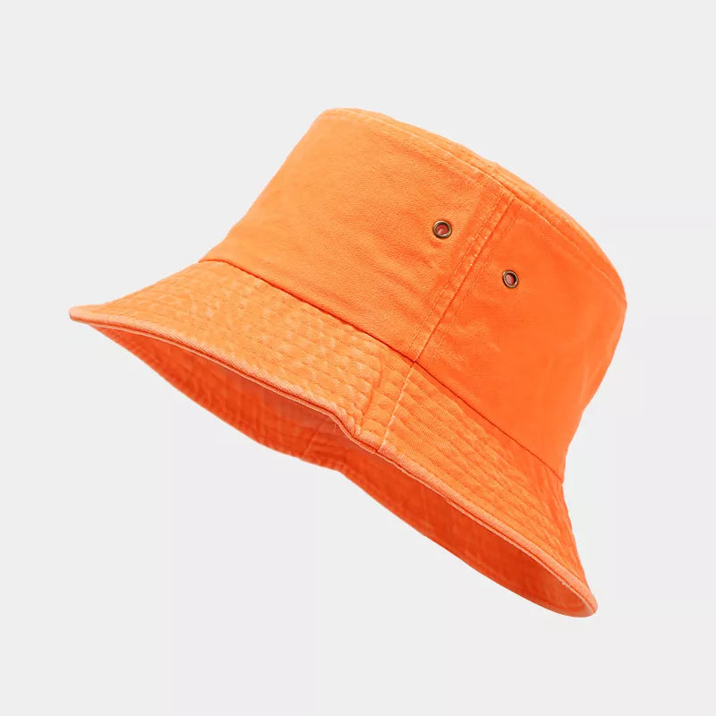 Wide Brim Bucket Hat