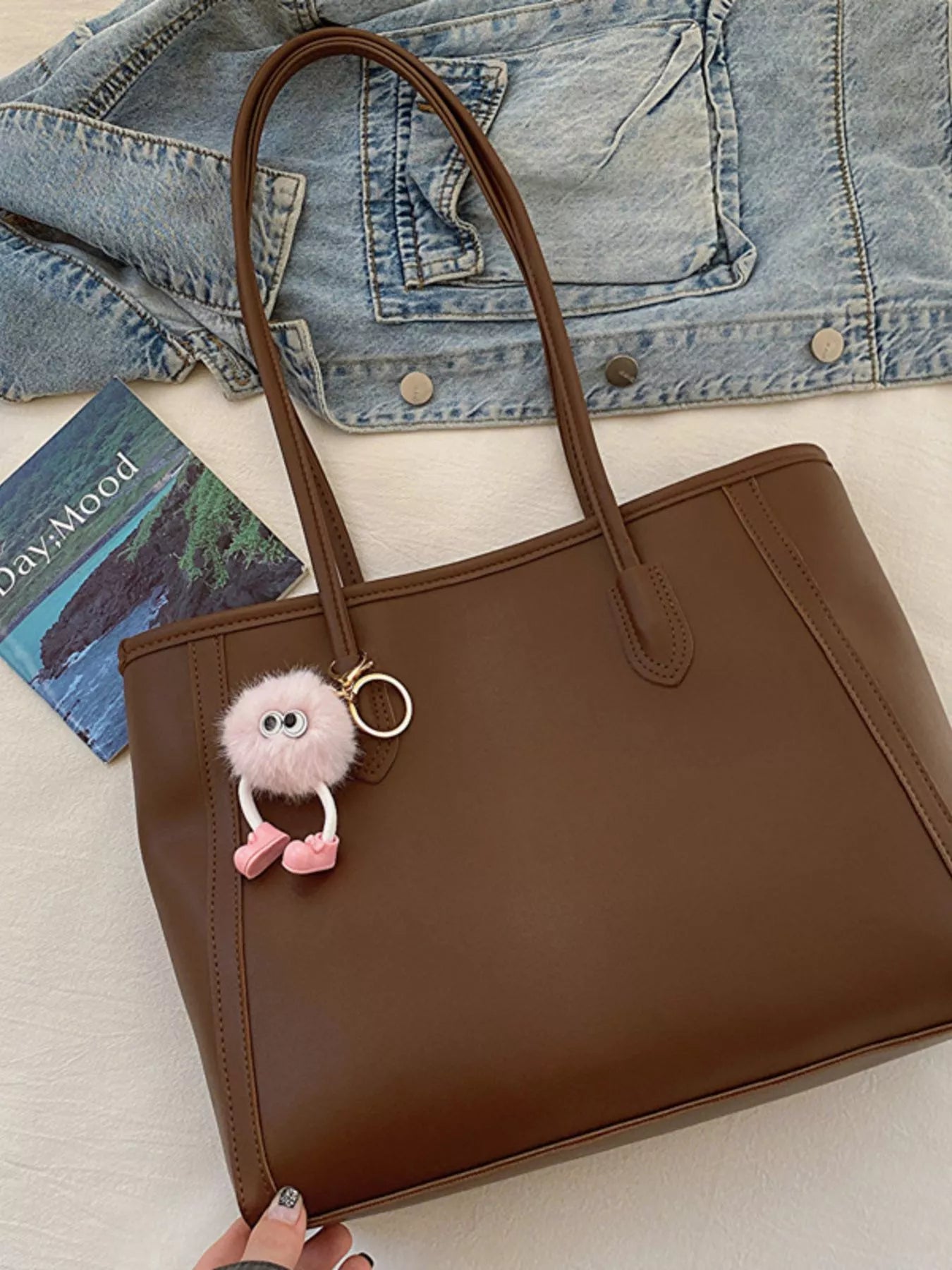 PU Leather Tote Bag