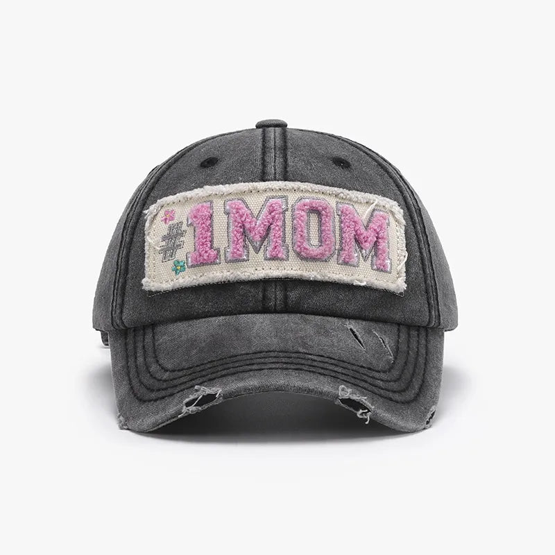 Letter Adjustable Cotton Baseball Cap