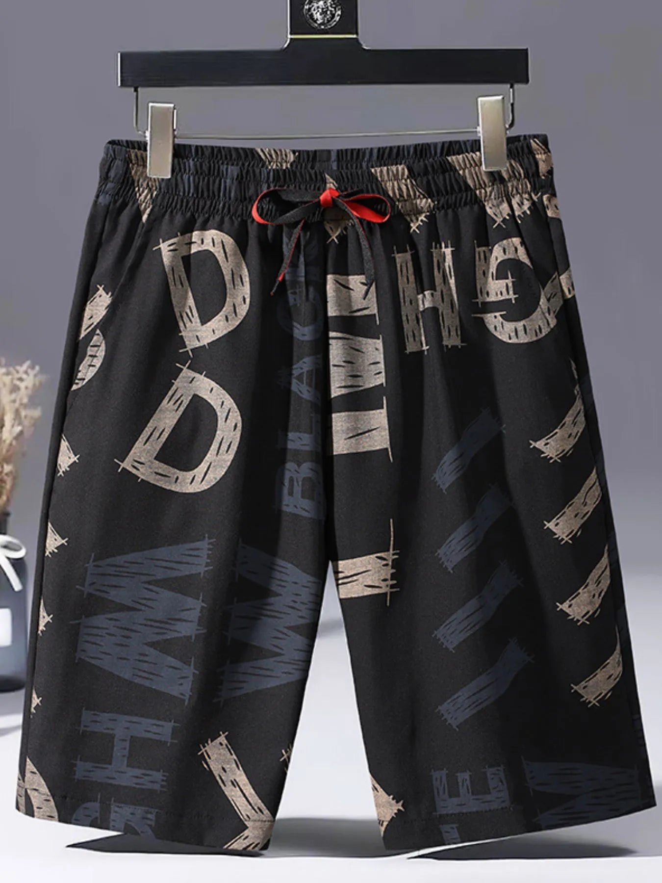 Men's Drawstring Shorts with Pockets