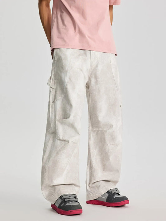 Men's Full Size Relaxed Fit Cargo Pants Plus Size