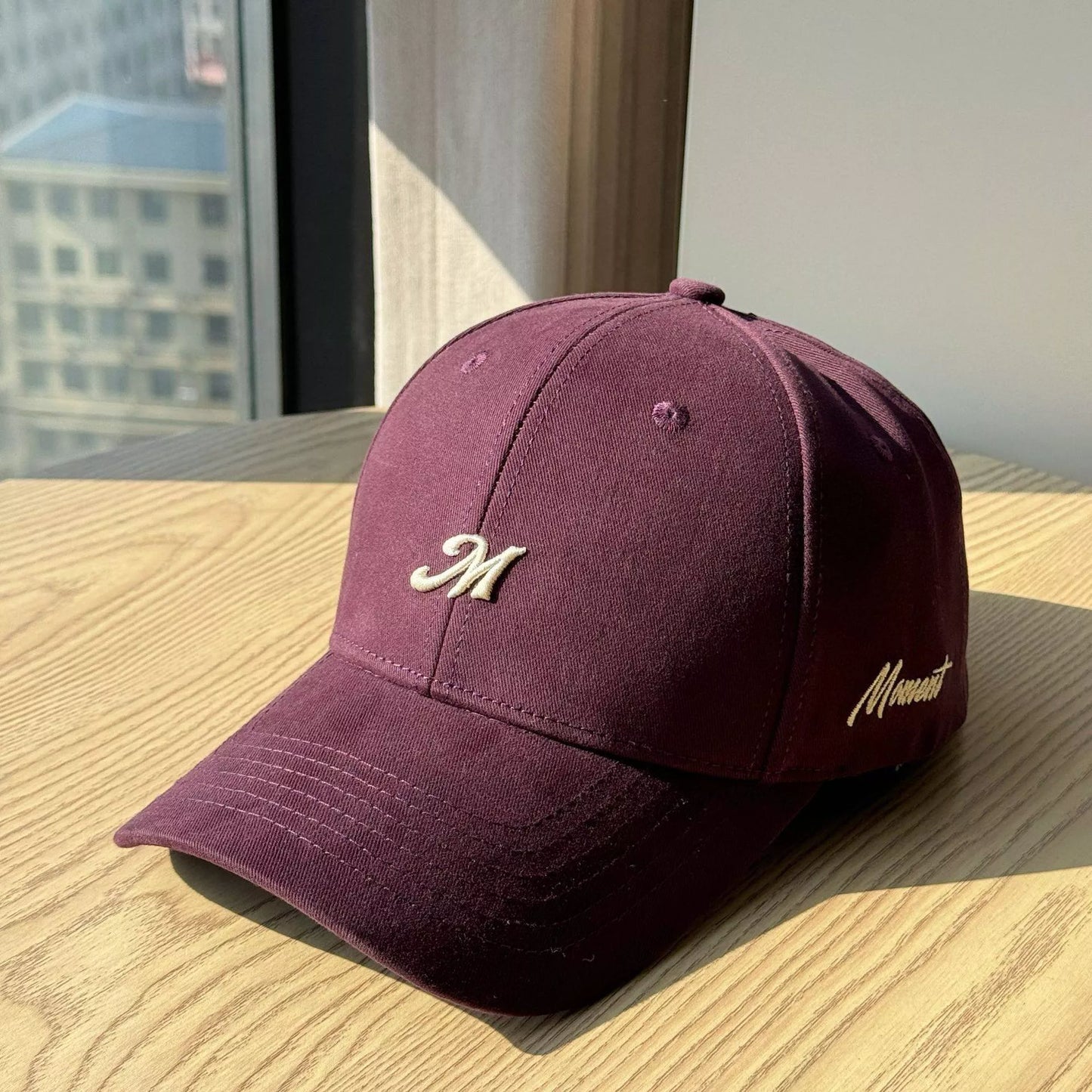 Embroidered Letter Baseball Cap