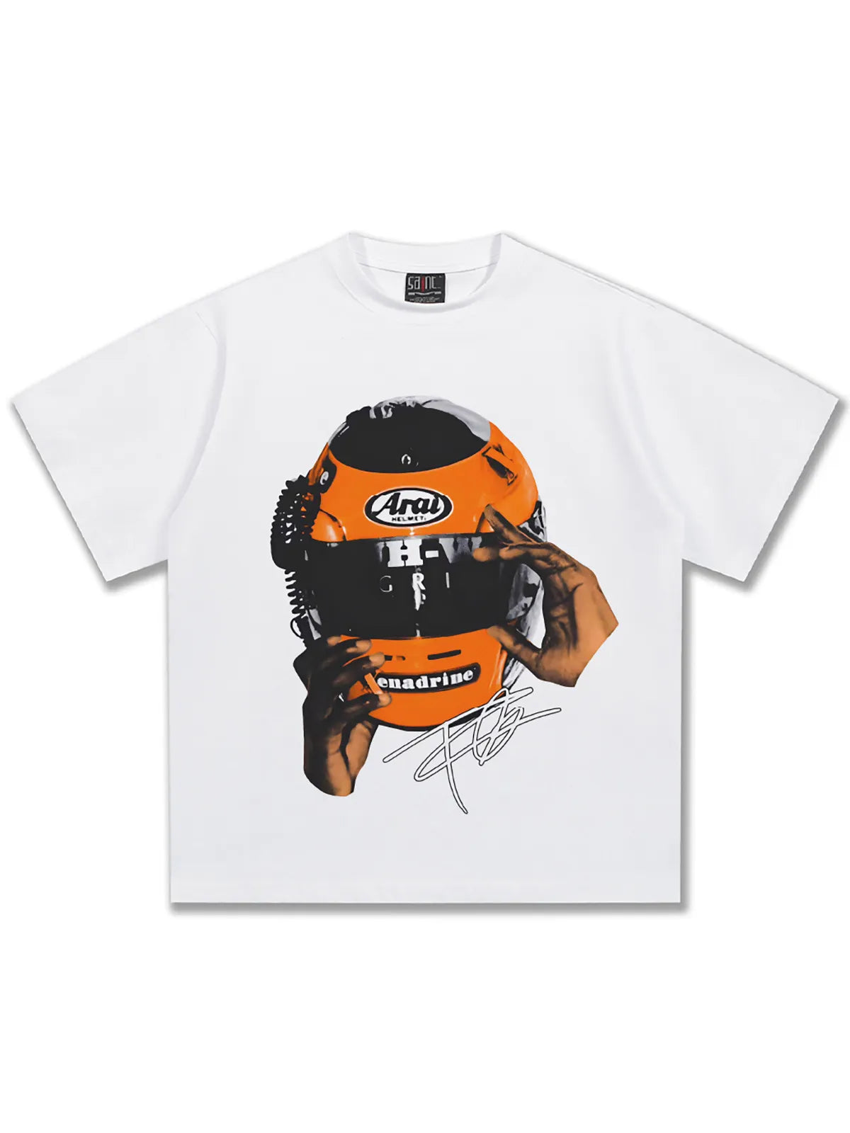 Men's Graphic Round Neck Short Sleeve T-Shirt