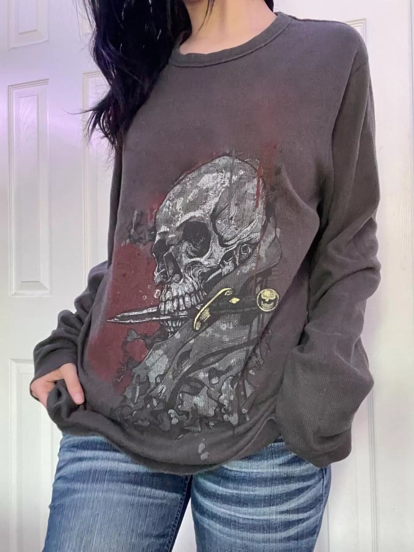 Skeleton Long Sleeve T-Shirt