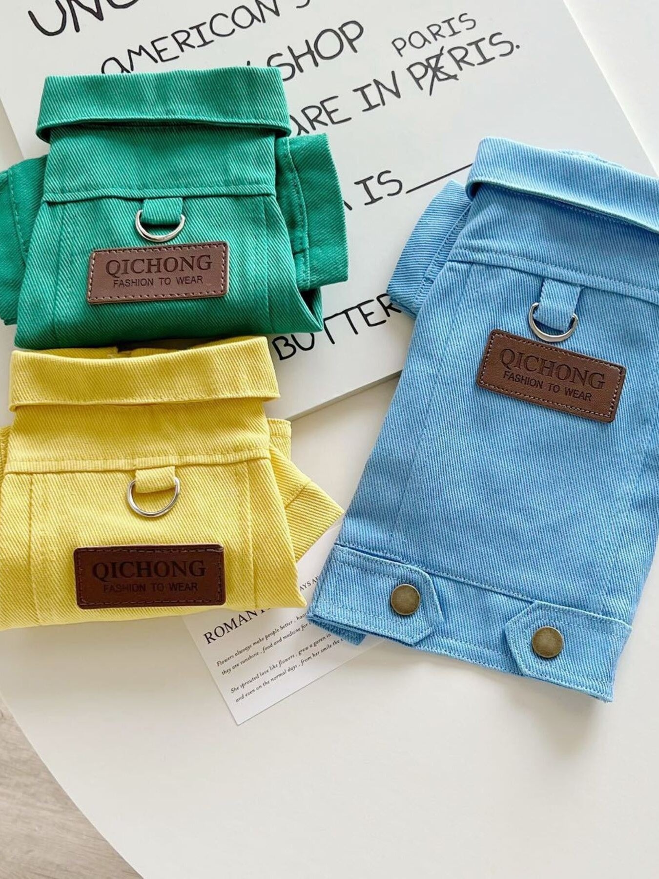Denim Pet Jacket