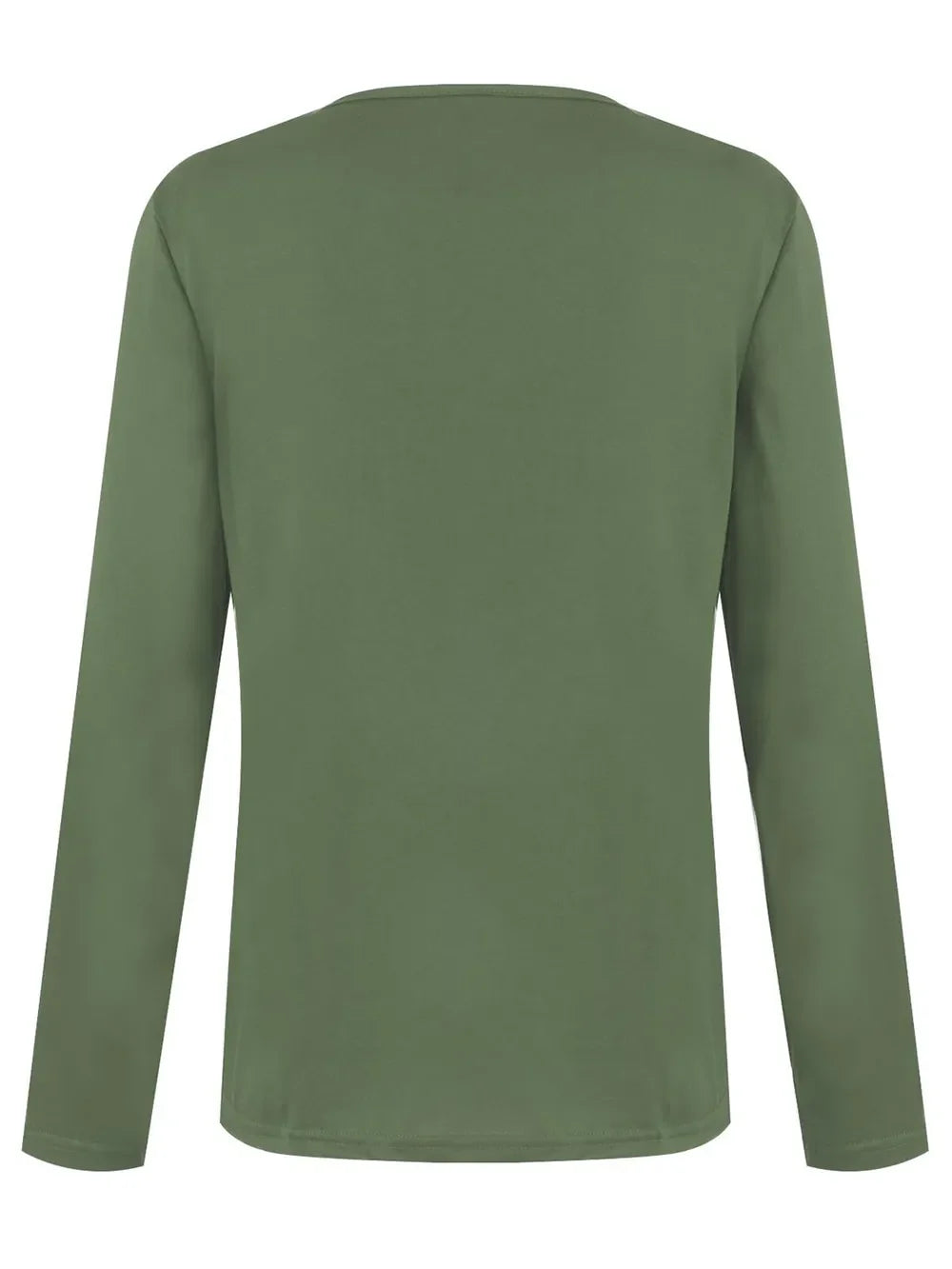 Half Button Long Sleeve T-Shirt