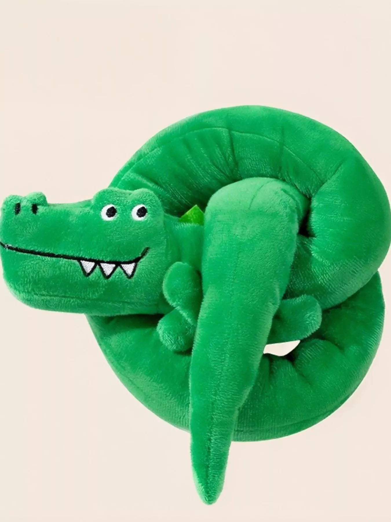 Long Animal Design Squeaky Pet Plush Toys