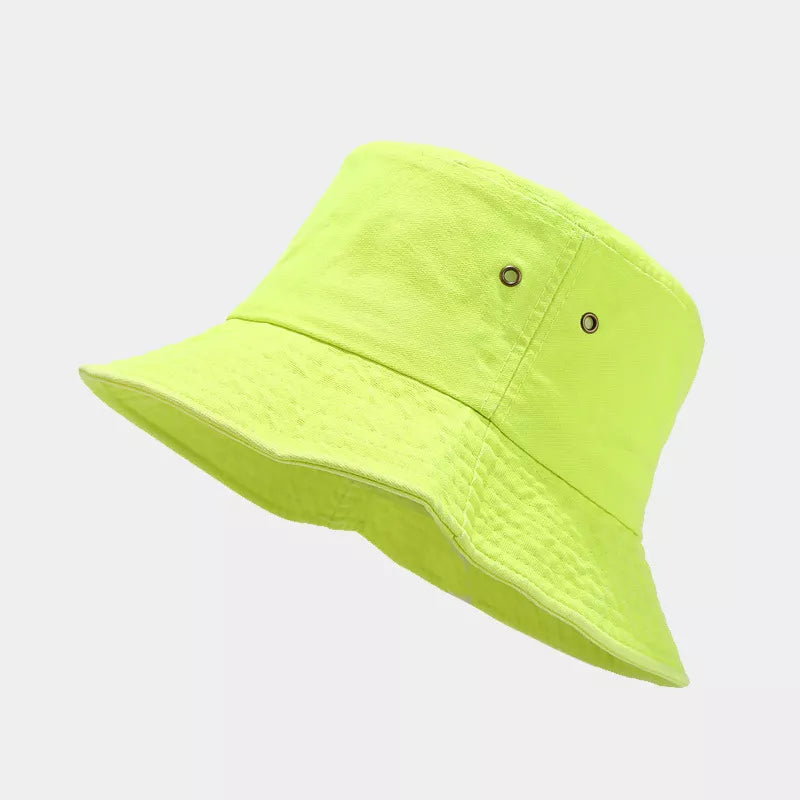 Wide Brim Bucket Hat