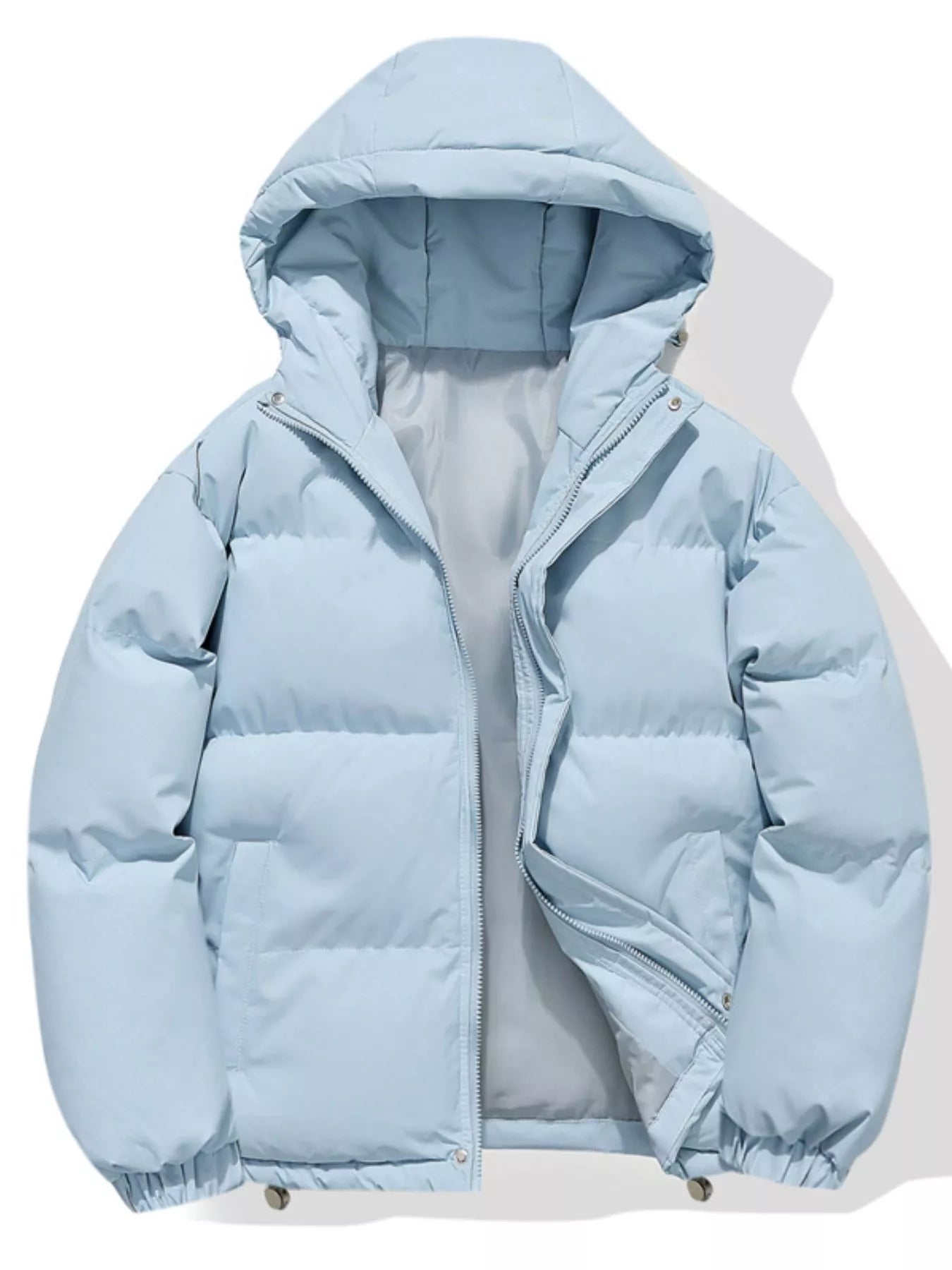 Men's Plus Size Hooded Padded Winter Coat
