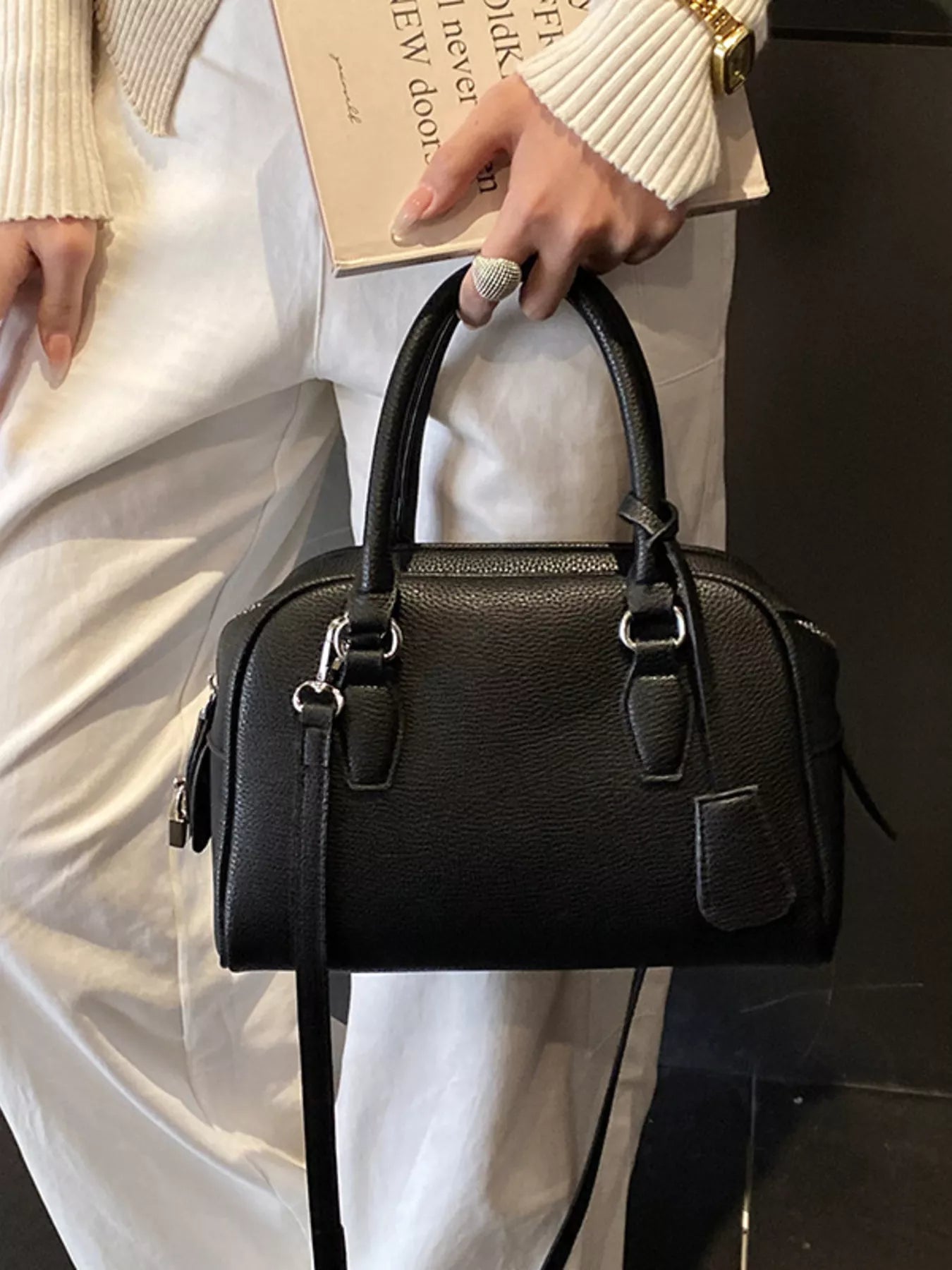 PU Leather Crossbody Bag