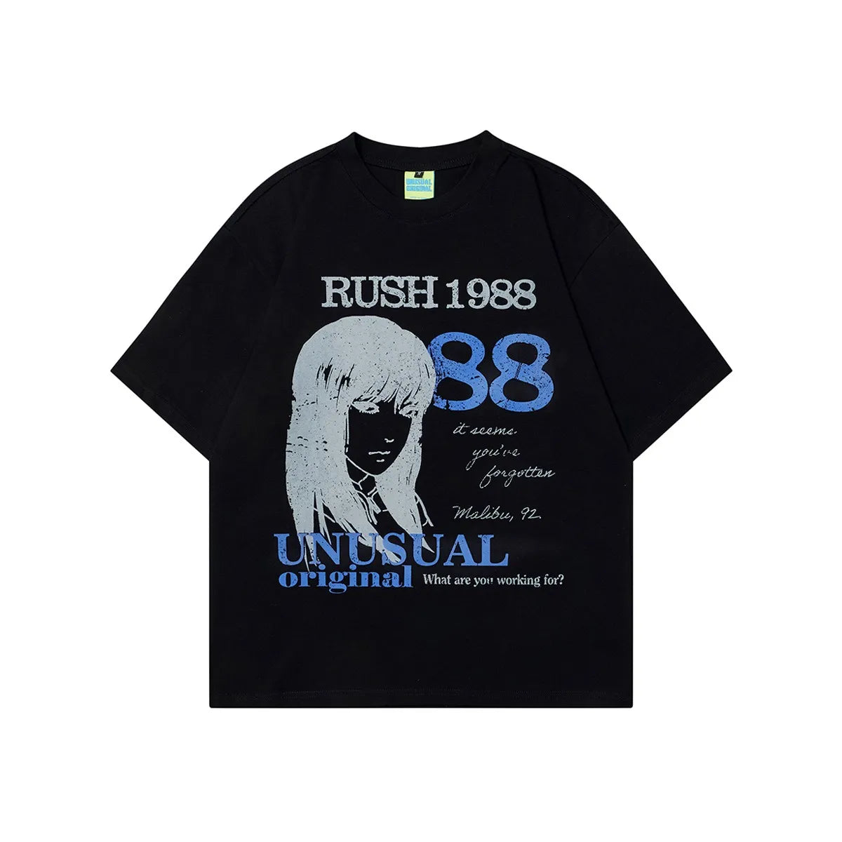 Men's Graphic Round Neck Short Sleeve T-Shirt