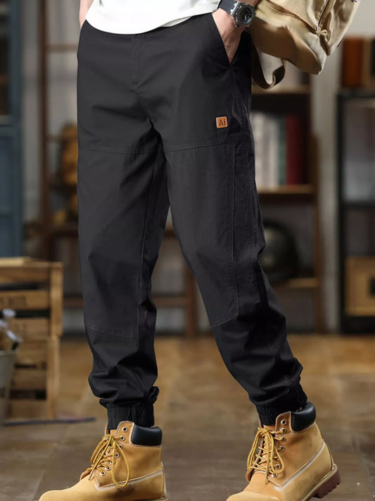 Men's Full Size Wide Leg Pants Plus Size