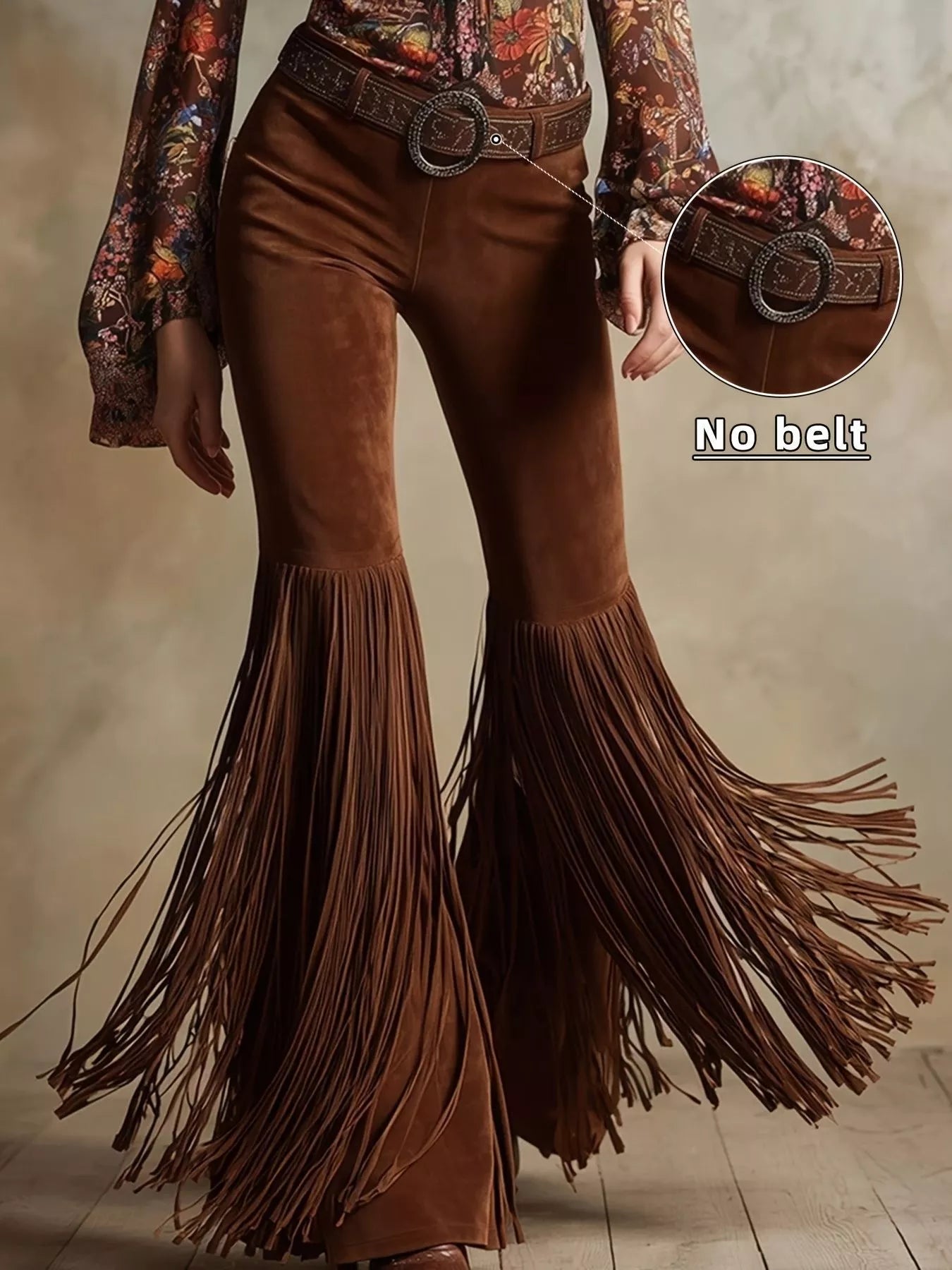 Fringe Flare Pants