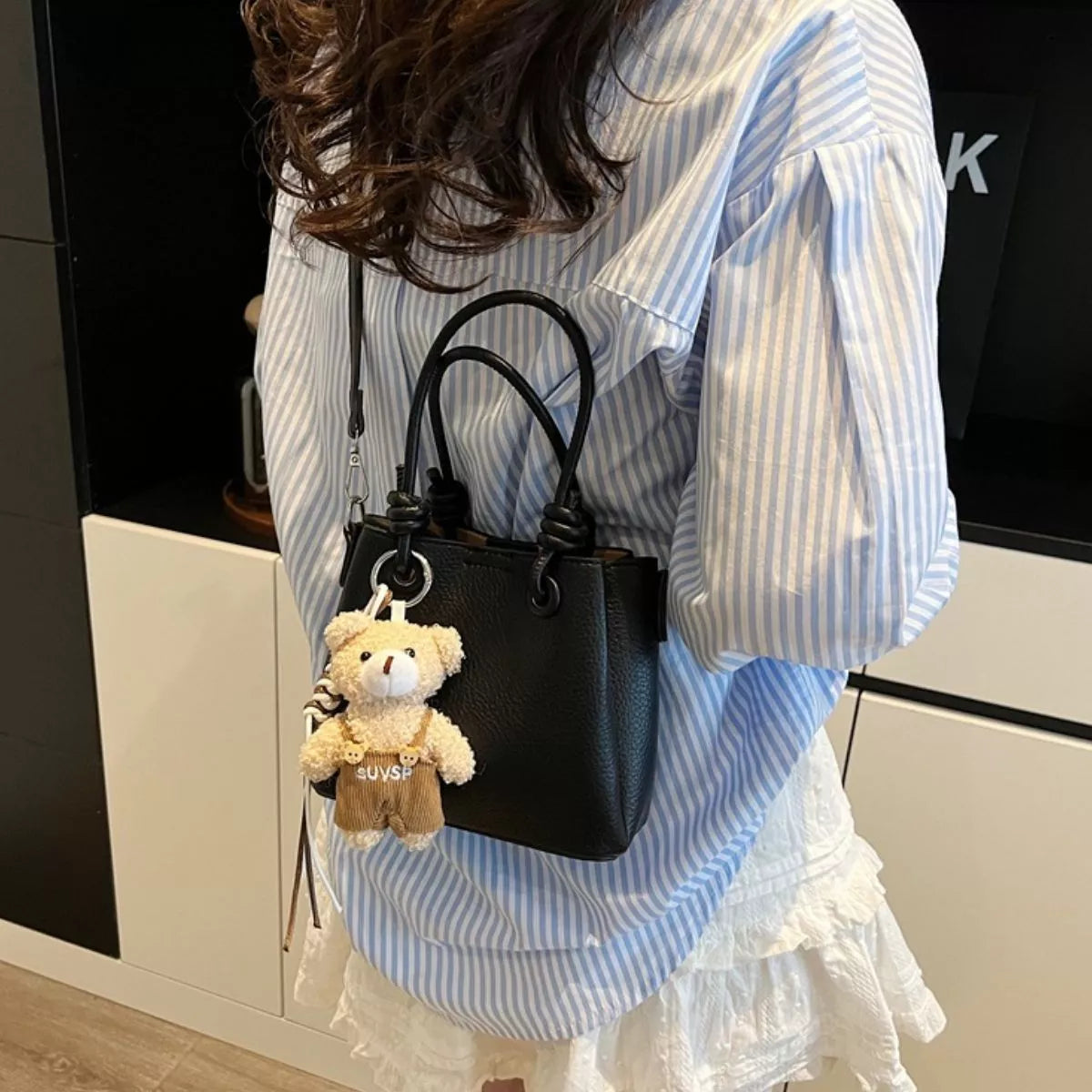 PU Leather Crossbody Bag