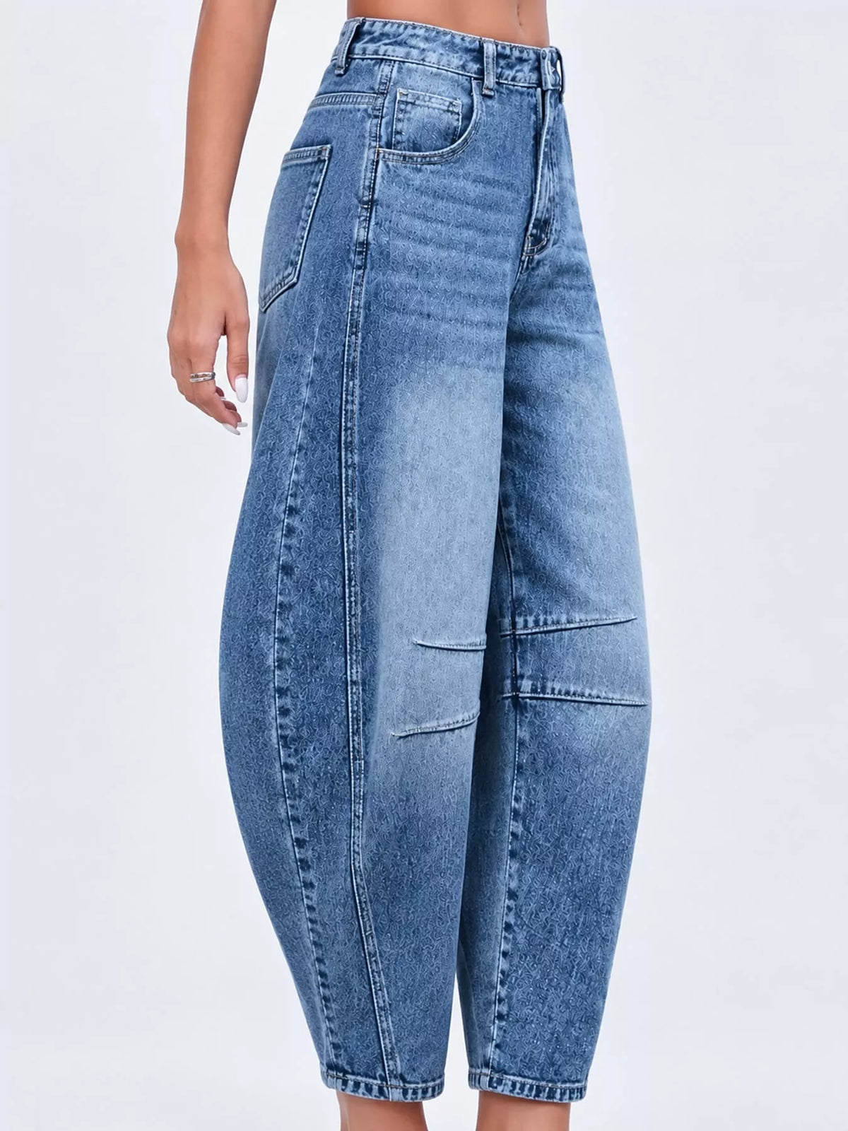 Barrel-Leg Jeans