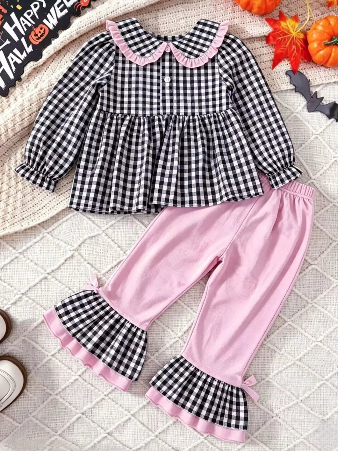 Children's Ghost Long Sleeve Top and Pants Set
