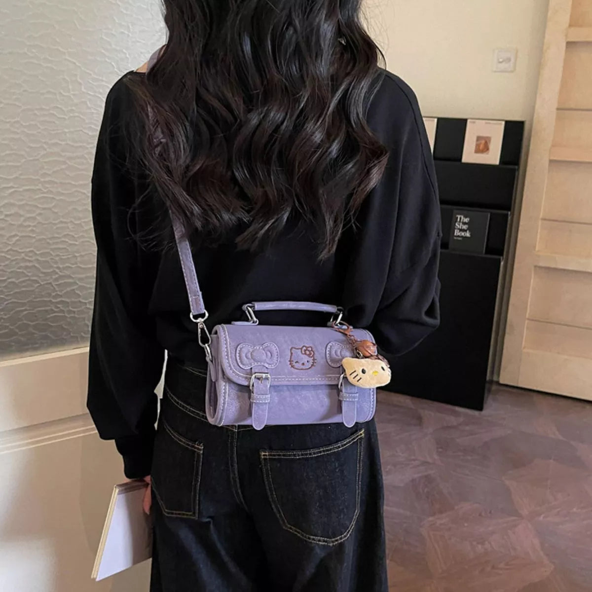 Double Buckle Crossbody Bag