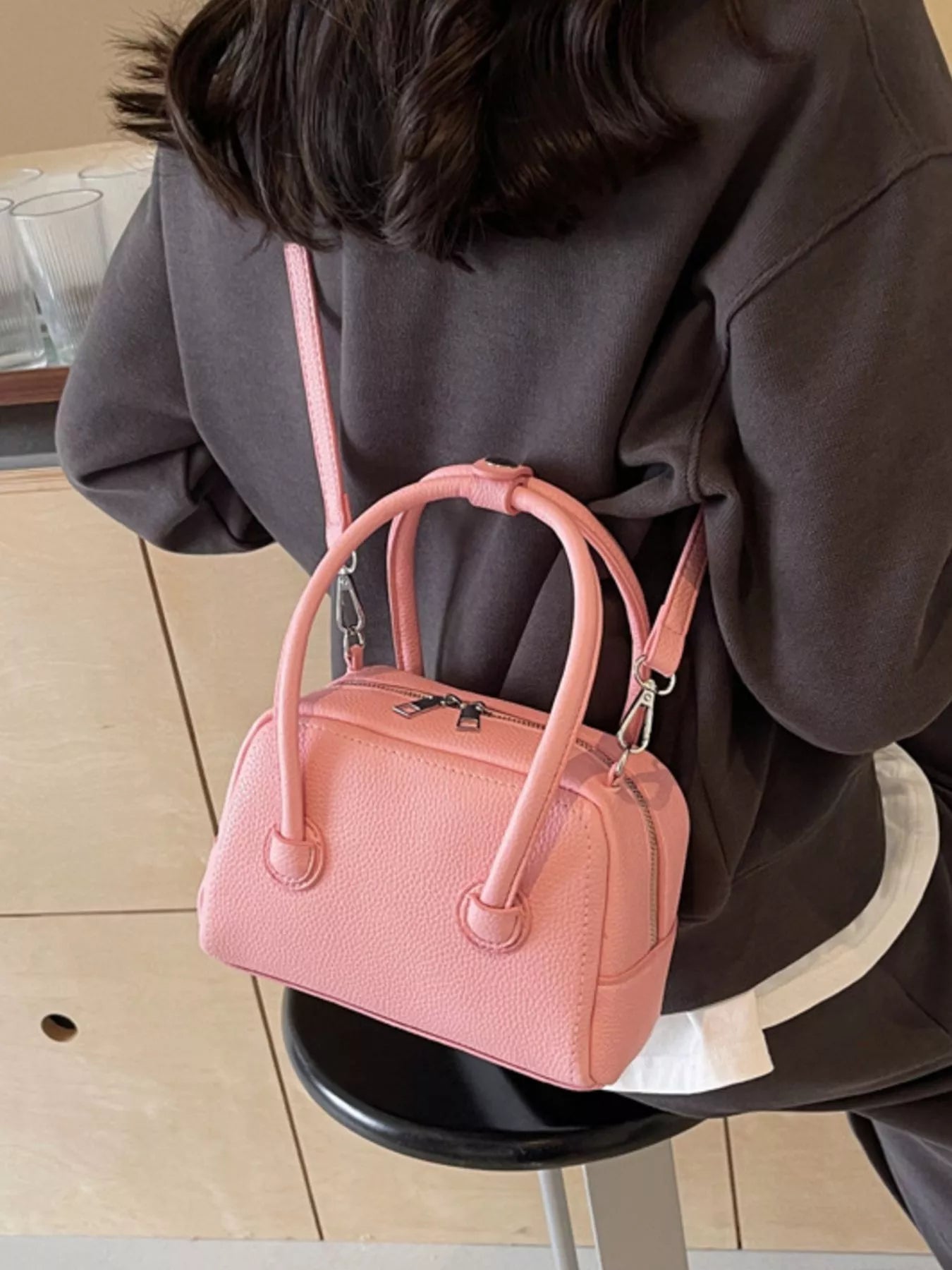PU Leather Crossbody Bag