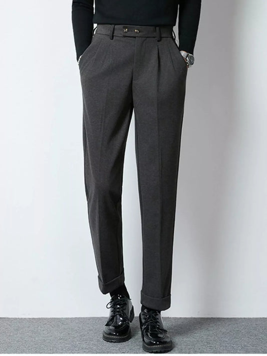 Men's Pleated Dress Pants