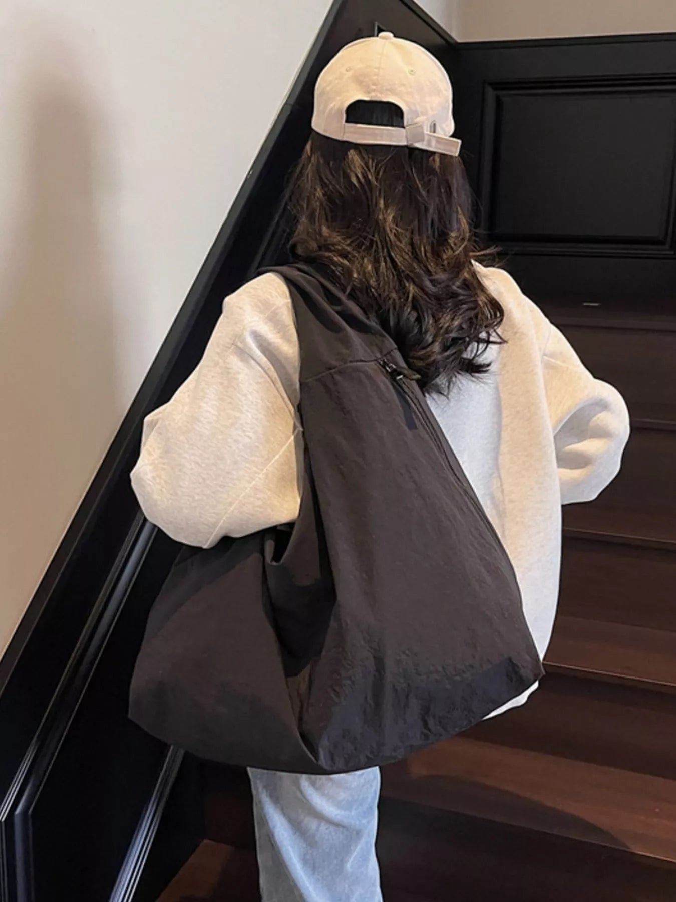 Casual Lightweight Nylon Handbag