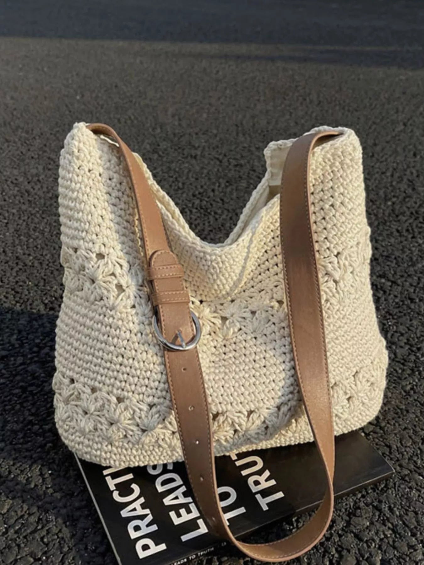 Crochet Knit Shoulder Bag