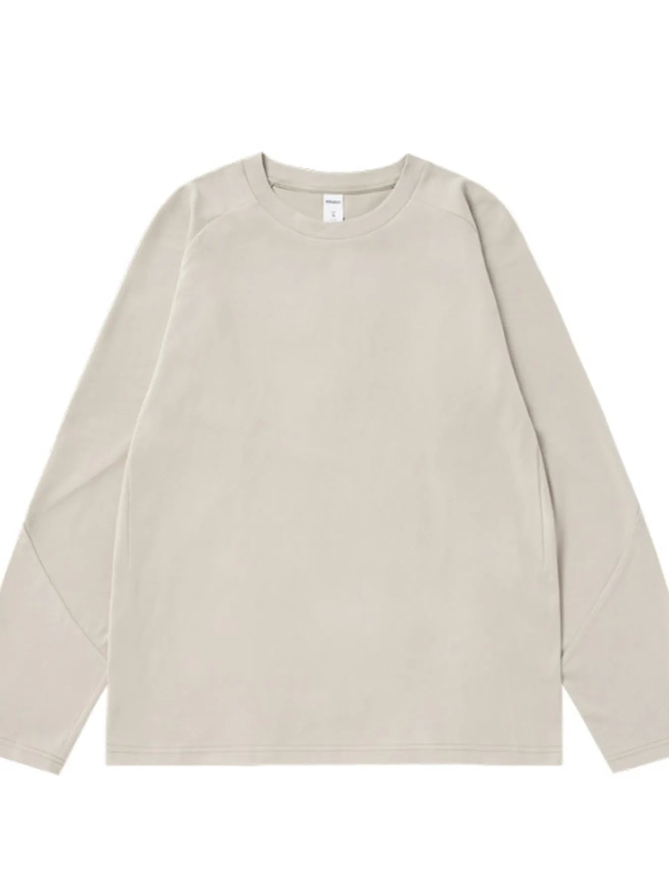 Men's Oversized Round Neck Long Sleeve T-Shirt