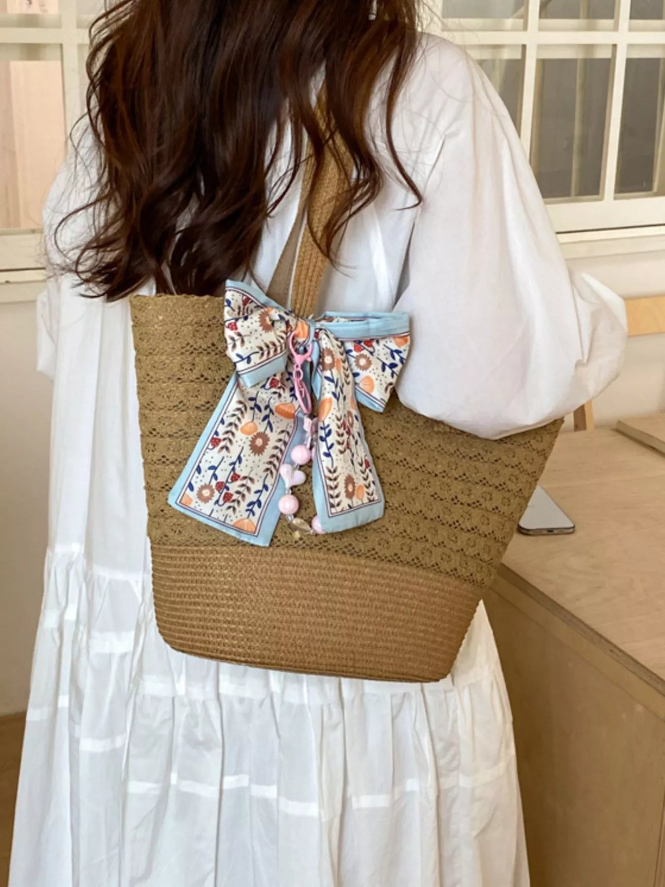 Straw Woven Shoulder Bag