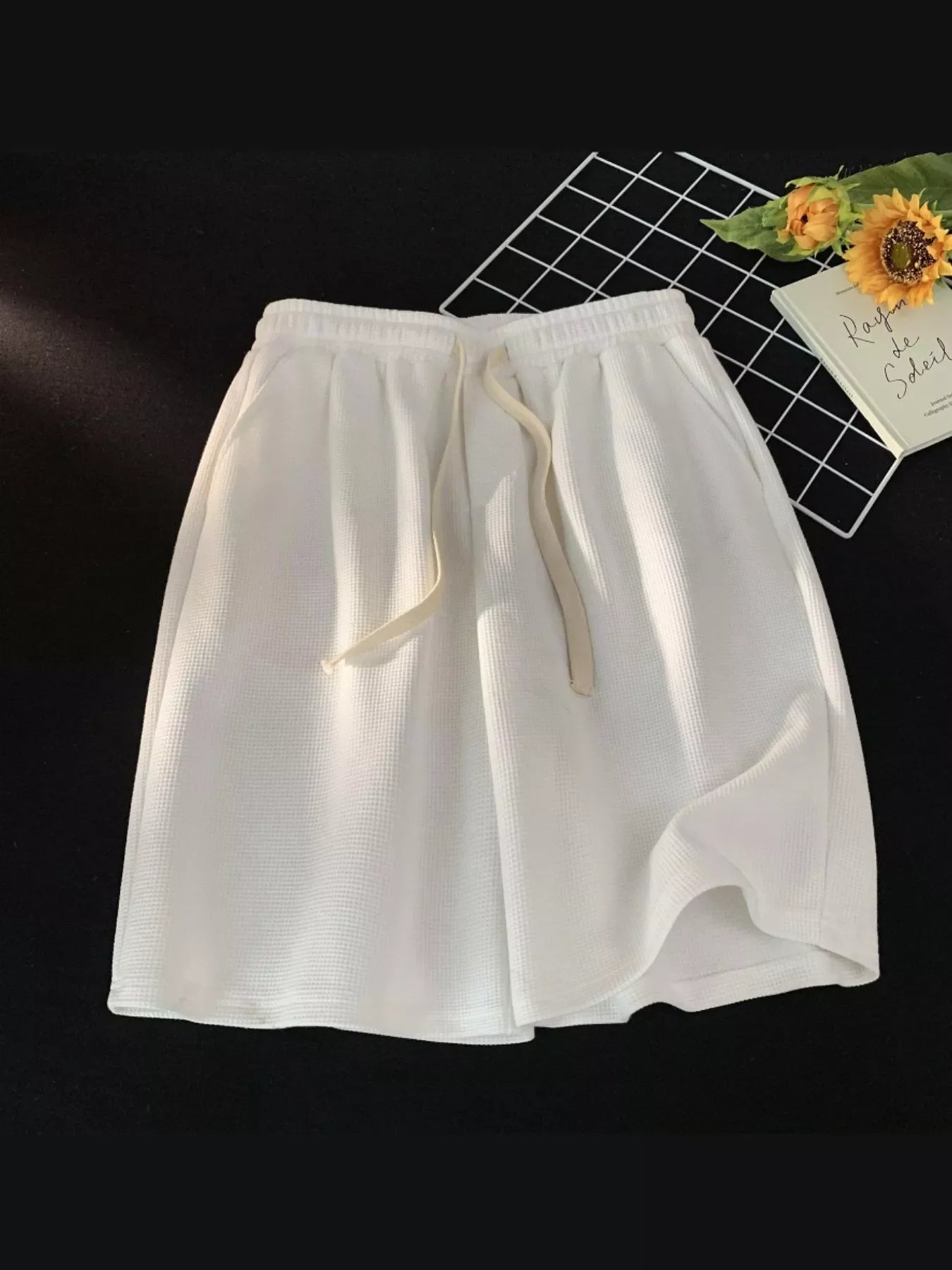 Men's Plus Size Casual Drawstring Shorts