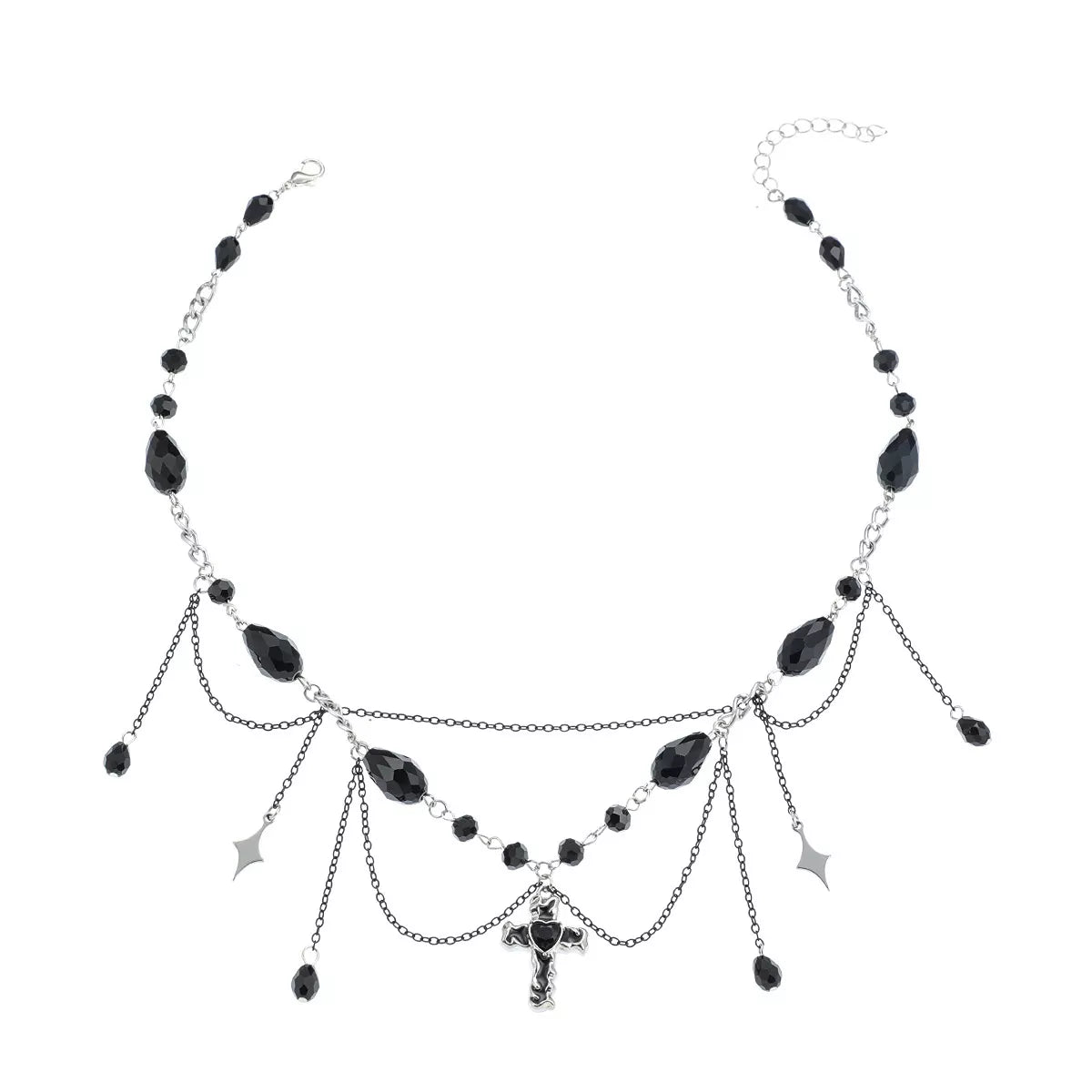 Gothic Cross Pendant Necklace